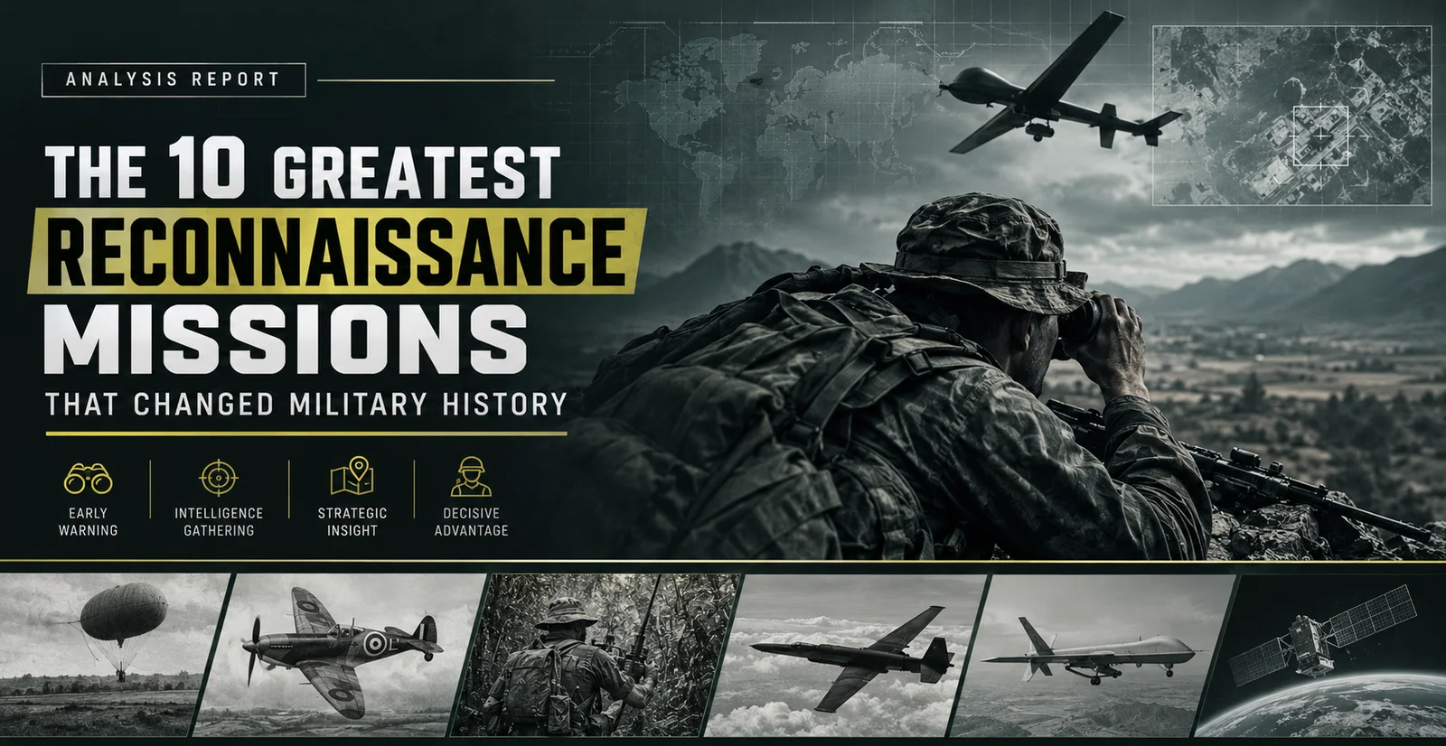 The 10 Greatest Reconnaissance Missions That Changed Military History