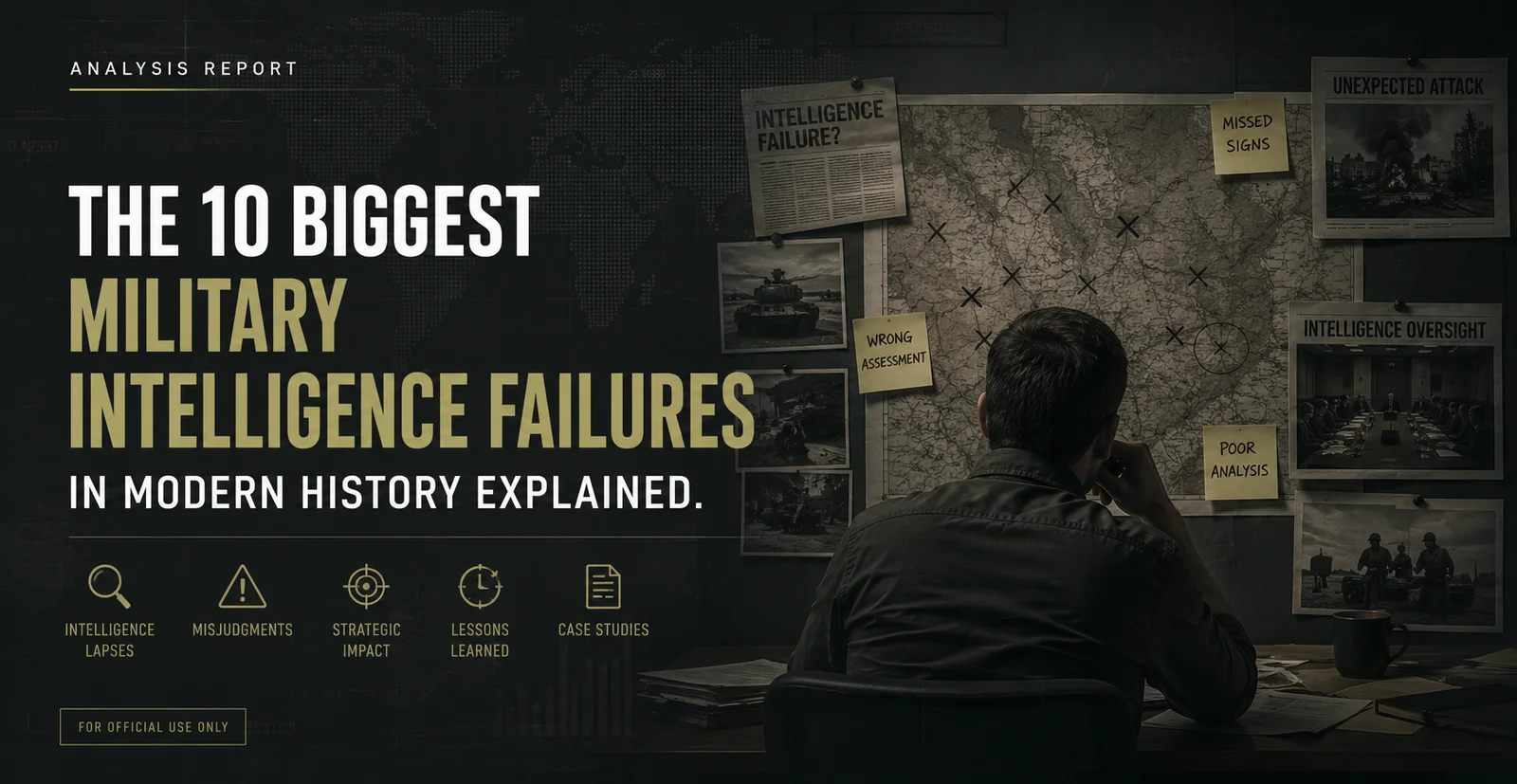 The 10 Biggest Military Intelligence Failures in Modern History Explained
