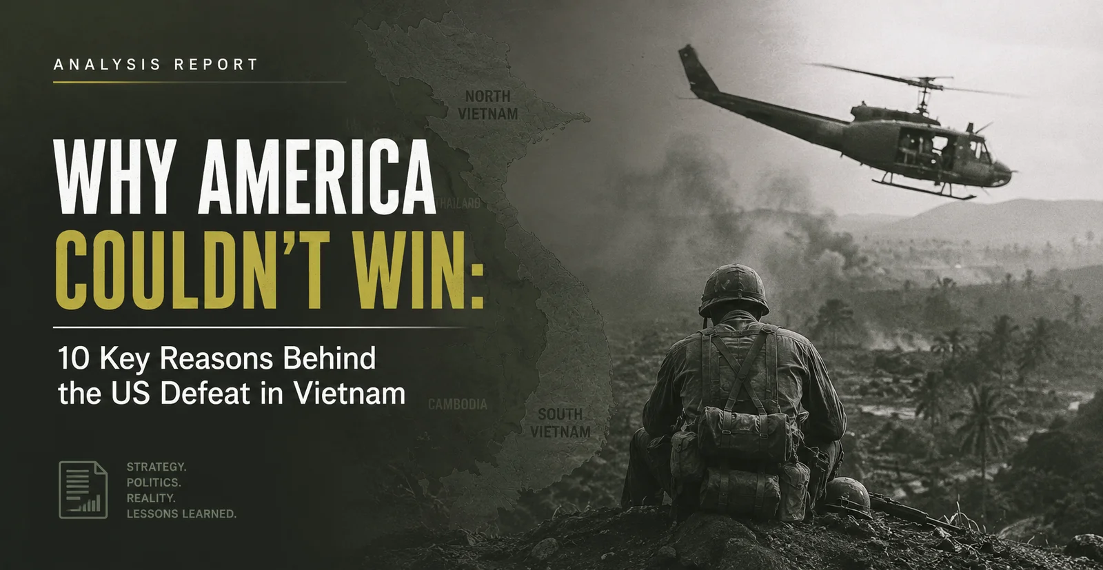 Why America Couldn't Win: 10 Key Reasons Behind the US Defeat in Vietnam