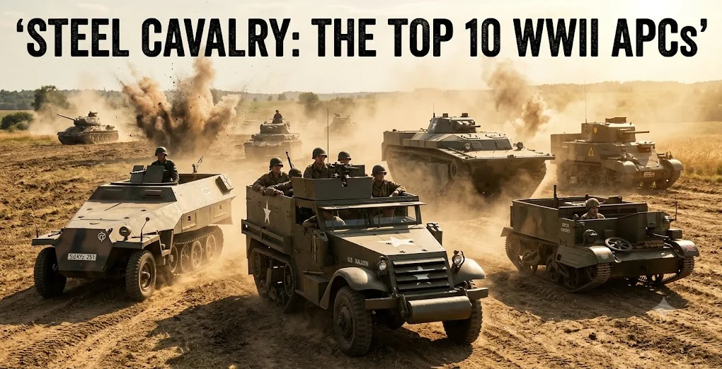 The Top 10 Armoured Personnel Carriers of World War II