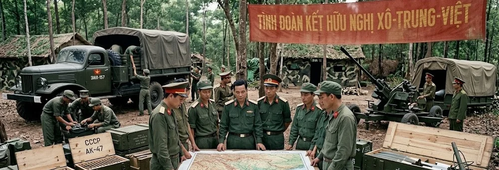 Soviet and Chinese Aid Combined with US Fear of Escalation